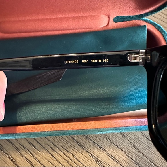 GUCCI GG0449S 002 Wayfarer Polarized Sunglasses - Picture 5 of 6